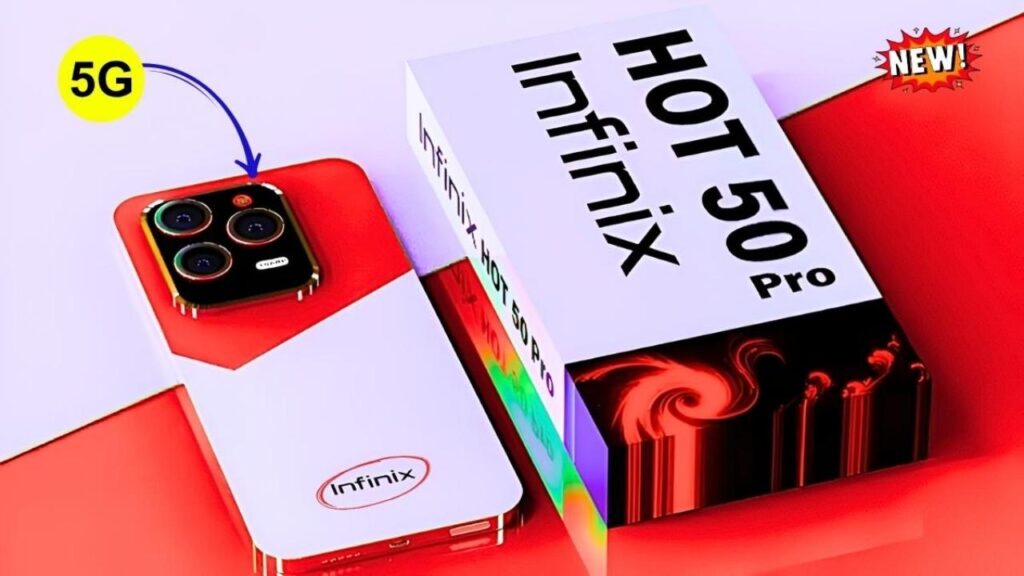 Infinix Hot 50 Pro 5G: Potente Rendimiento, Cámara de Alta Resolución y Conectividad 5G a Gran Precio